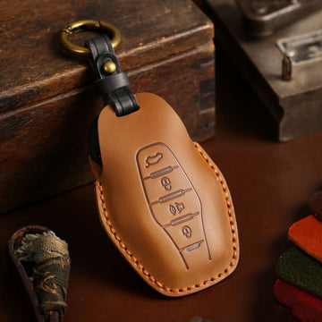 Chery Jetour Crazy Horse Leather Key Case(#JE23)