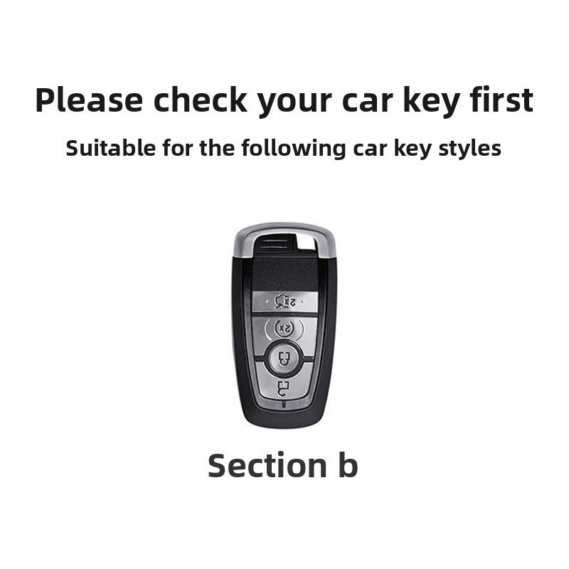 Lincoln MKZ Aviator Nautilus Leather Key Case(#LI331)