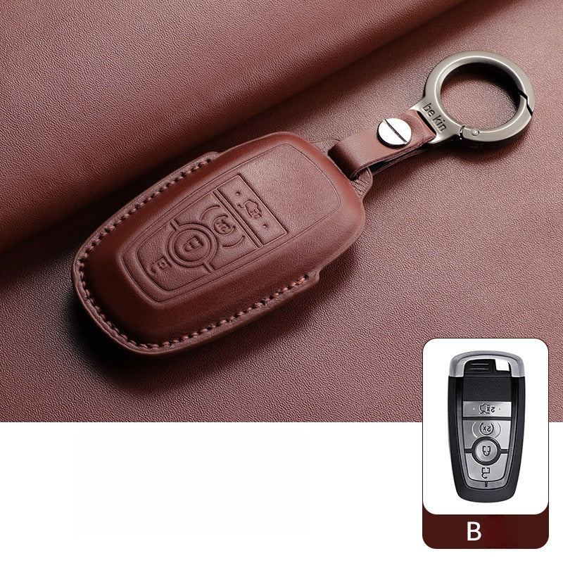 Lincoln MKZ Aviator Nautilus Leather Key Case(#LI331)