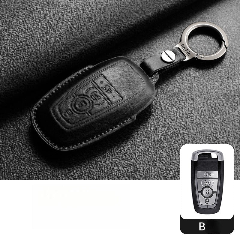 Lincoln MKZ Aviator Nautilus Leather Key Case(#LI331)