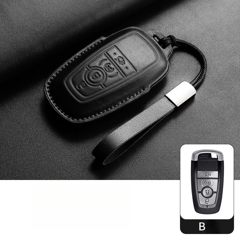 Lincoln MKZ Aviator Nautilus Leather Key Case(#LI331)