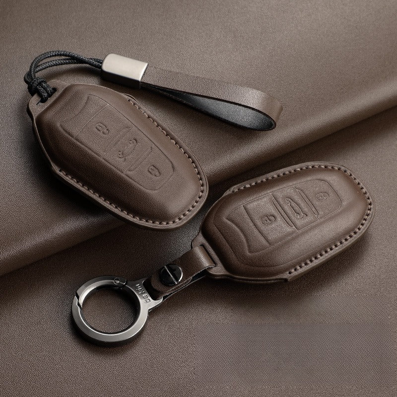 Citroën C5 X C6 Aircross Leather Key Case(#CI337)