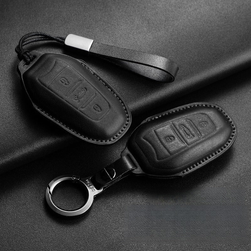 Citroën C5 X C6 Aircross Leather Key Case(#CI337)
