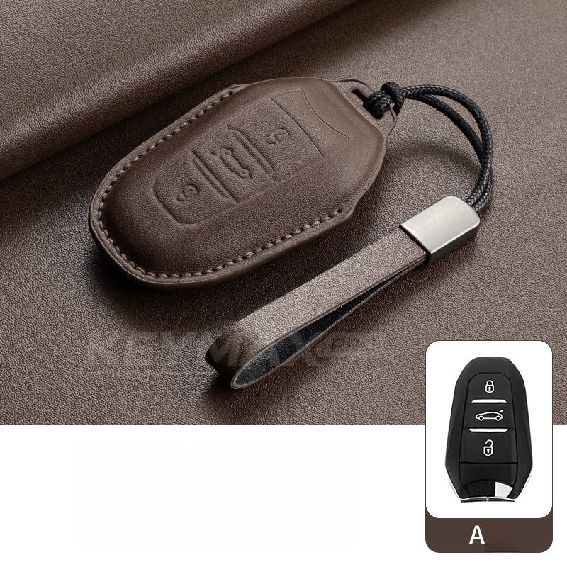 Citroën C5 X C6 Aircross Leather Key Case(#CI337)