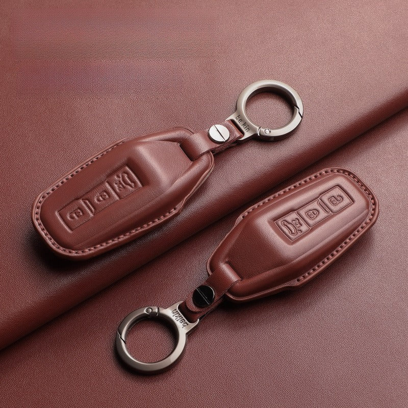 Audi A5L Q5L Handmade Leather Key Case(#AU338)