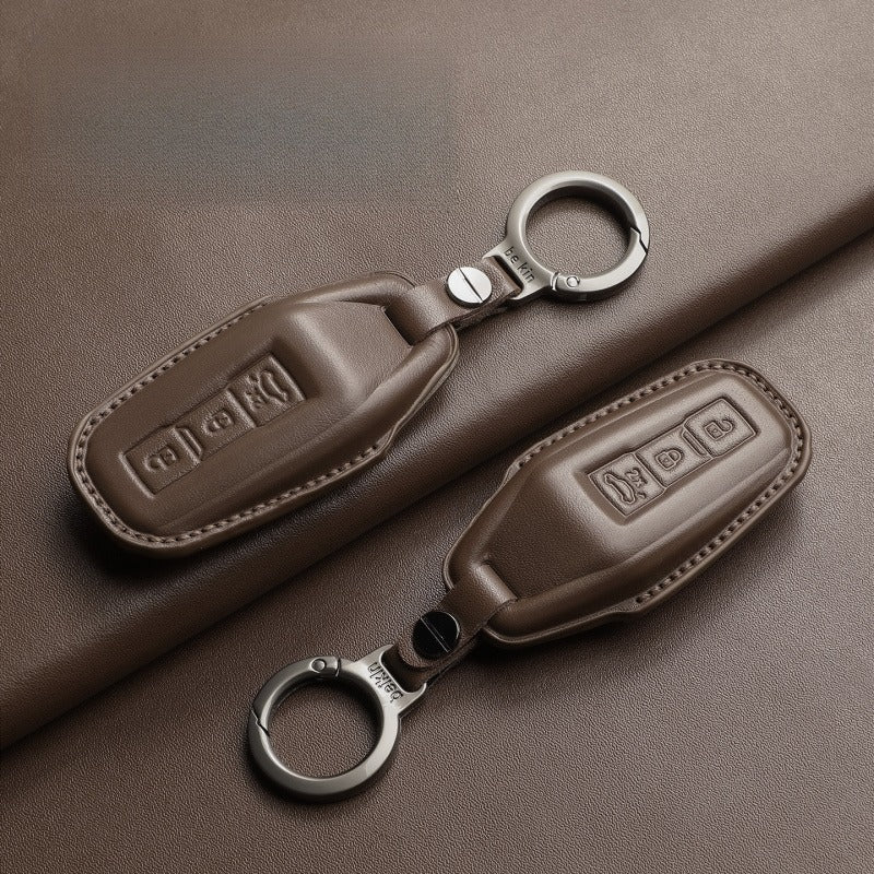 Audi A5L Q5L Handmade Leather Key Case(#AU338)
