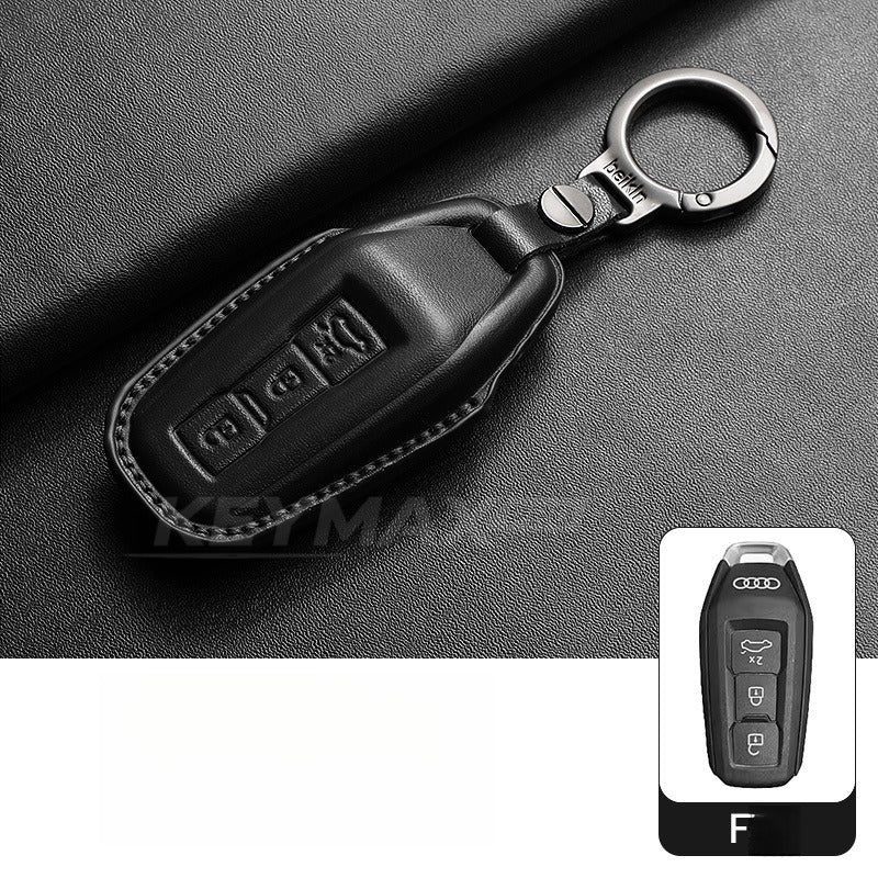 Audi A5L Q5L Handmade Leather Key Case(#AU338)