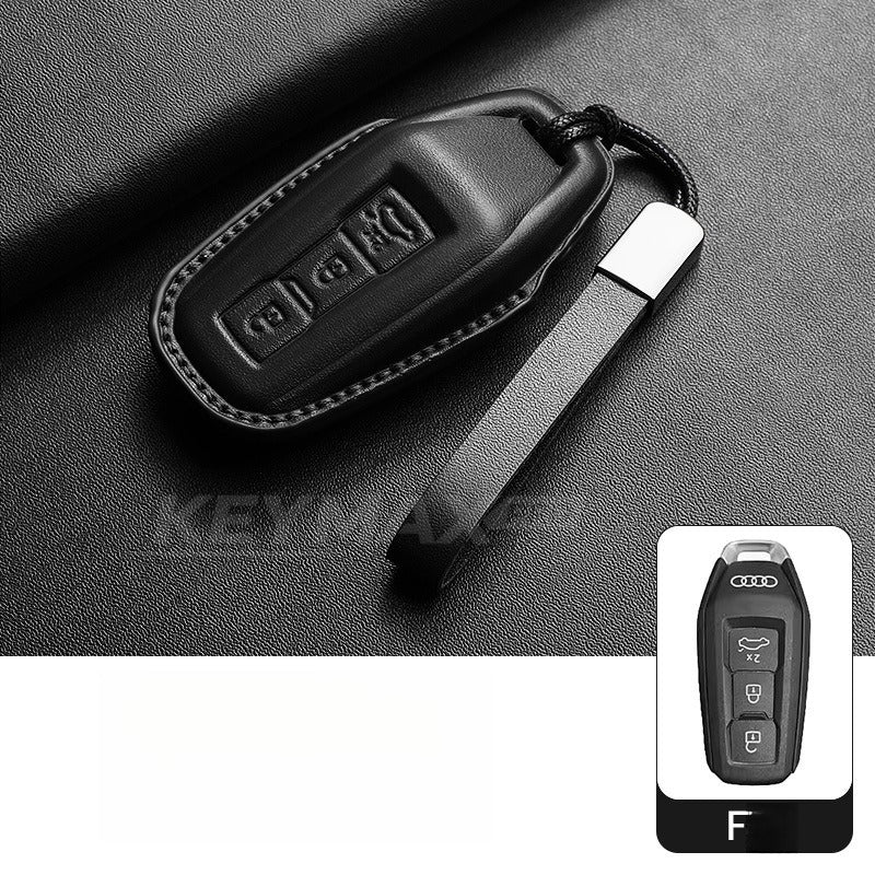 Audi A5L Q5L Handmade Leather Key Case(#AU338)