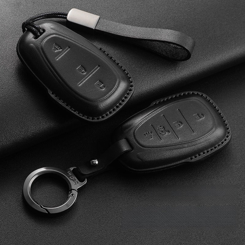 Chevrolet Malibu Cruze Tracker Leather Key Case（CH#342）