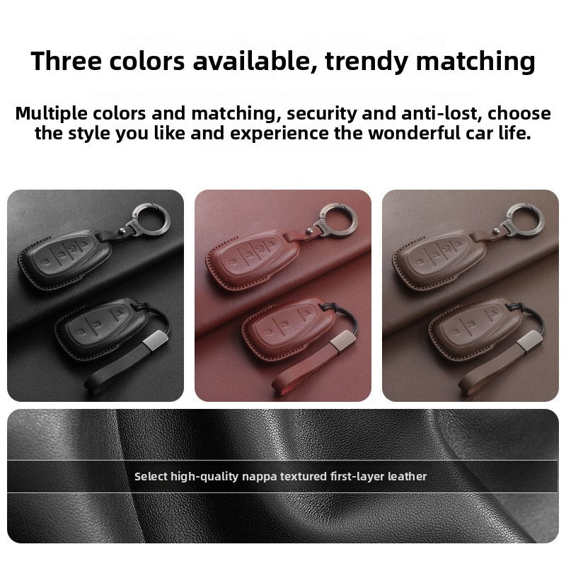 Chevrolet Malibu Cruze Tracker Leather Key Case（CH#342）