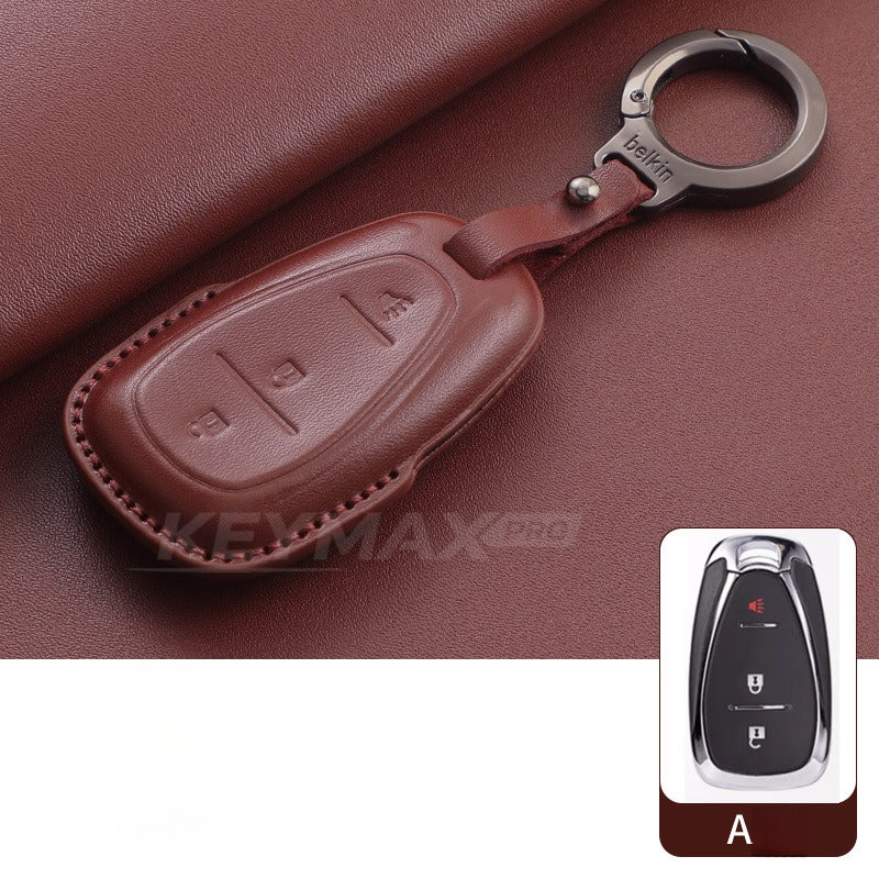 Chevrolet Malibu Cruze Tracker Leather Key Case（CH#342）
