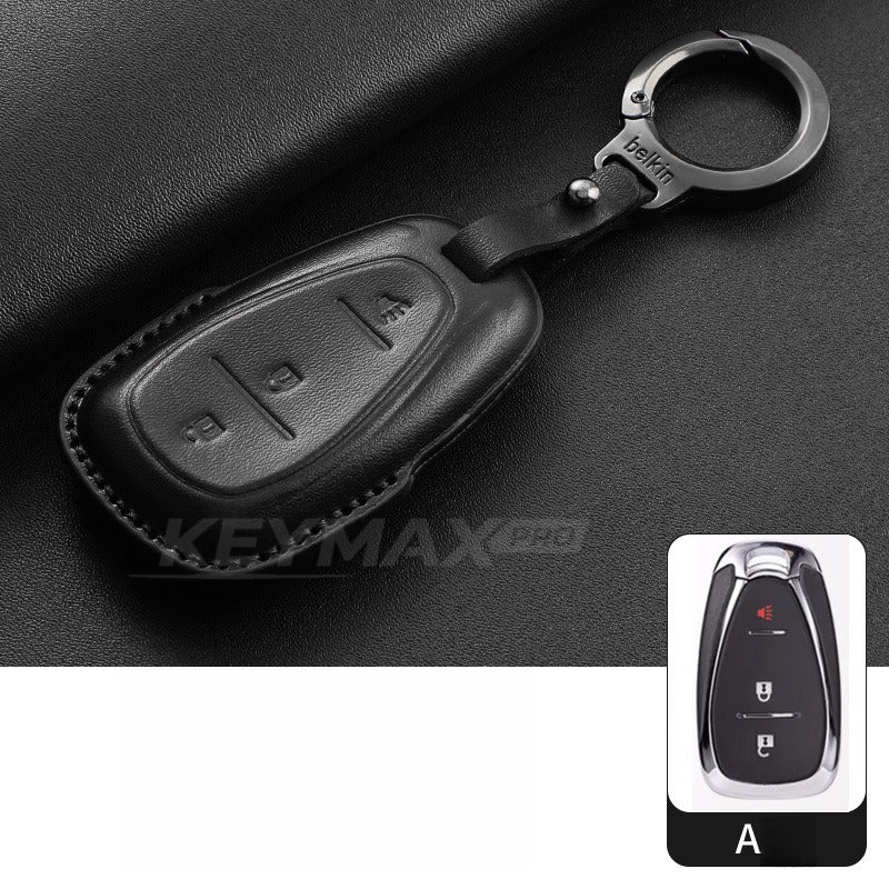 Chevrolet Malibu Cruze Tracker Leather Key Case（CH#342）