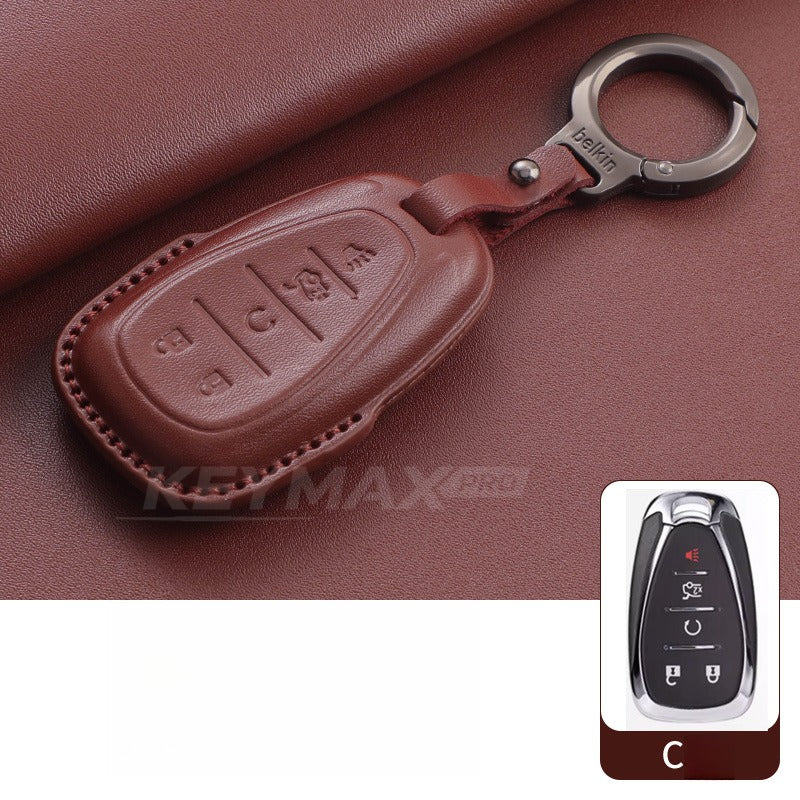 Chevrolet Malibu Cruze Tracker Leather Key Case（CH#342）