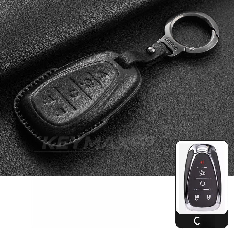 Chevrolet Malibu Cruze Tracker Leather Key Case（CH#342）