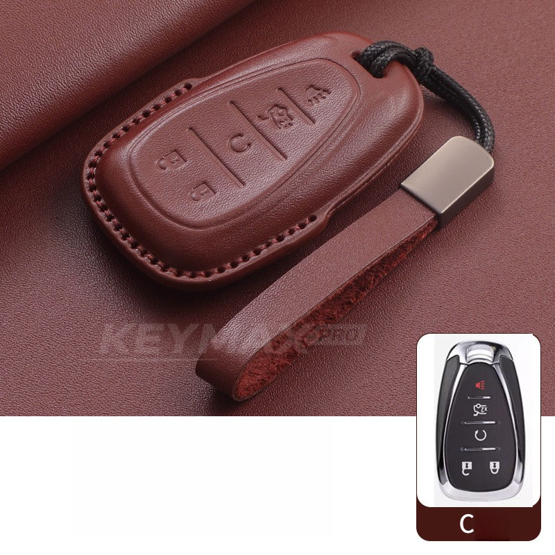 Chevrolet Malibu Cruze Tracker Leather Key Case（CH#342）