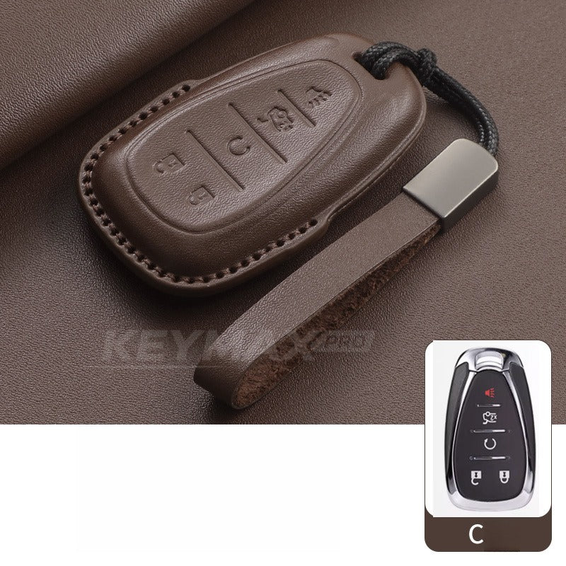 Chevrolet Malibu Cruze Tracker Leather Key Case（CH#342）