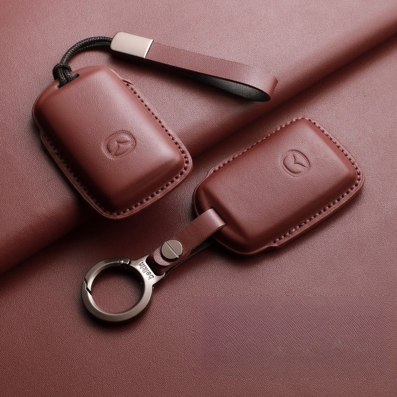 Mazda CX-5 CX-50 Mazda3 Leather Key Case（#MA344）