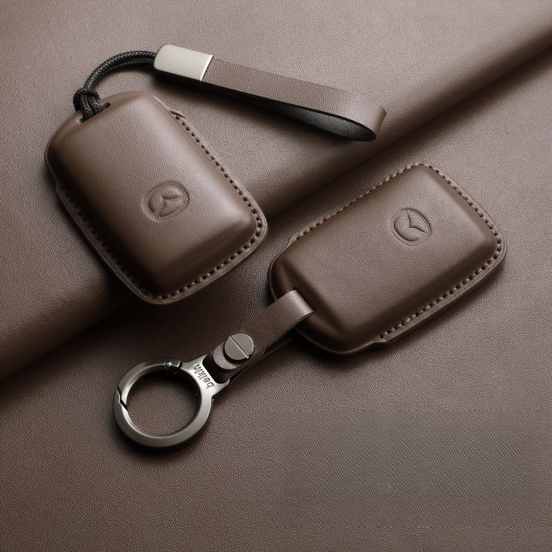 Mazda CX-5 CX-50 Mazda3 Leather Key Case（#MA344）