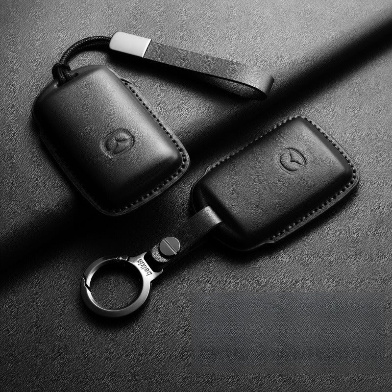 Mazda CX-5 CX-50 Mazda3 Leather Key Case（#MA344）