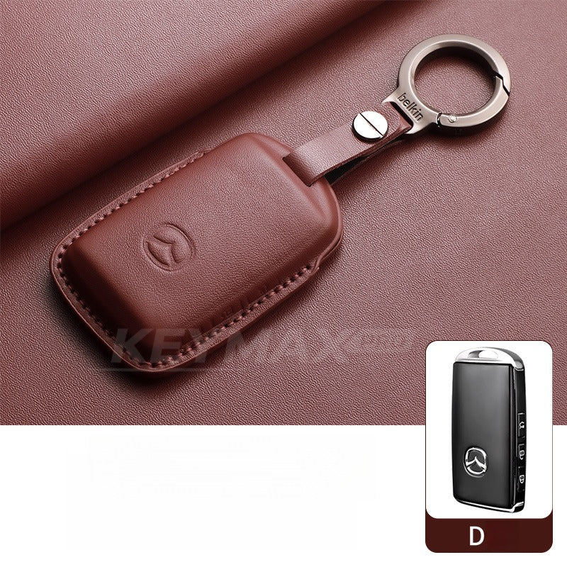 Mazda CX-5 CX-50 Mazda3 Leather Key Case（#MA344）