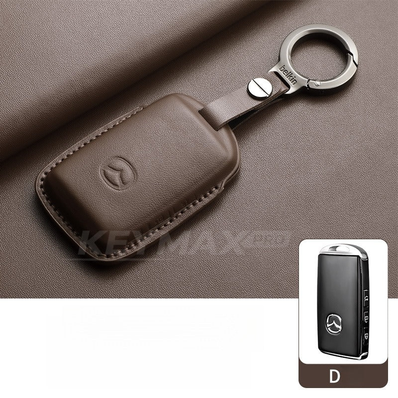 Mazda CX-5 CX-50 Mazda3 Leather Key Case（#MA344）