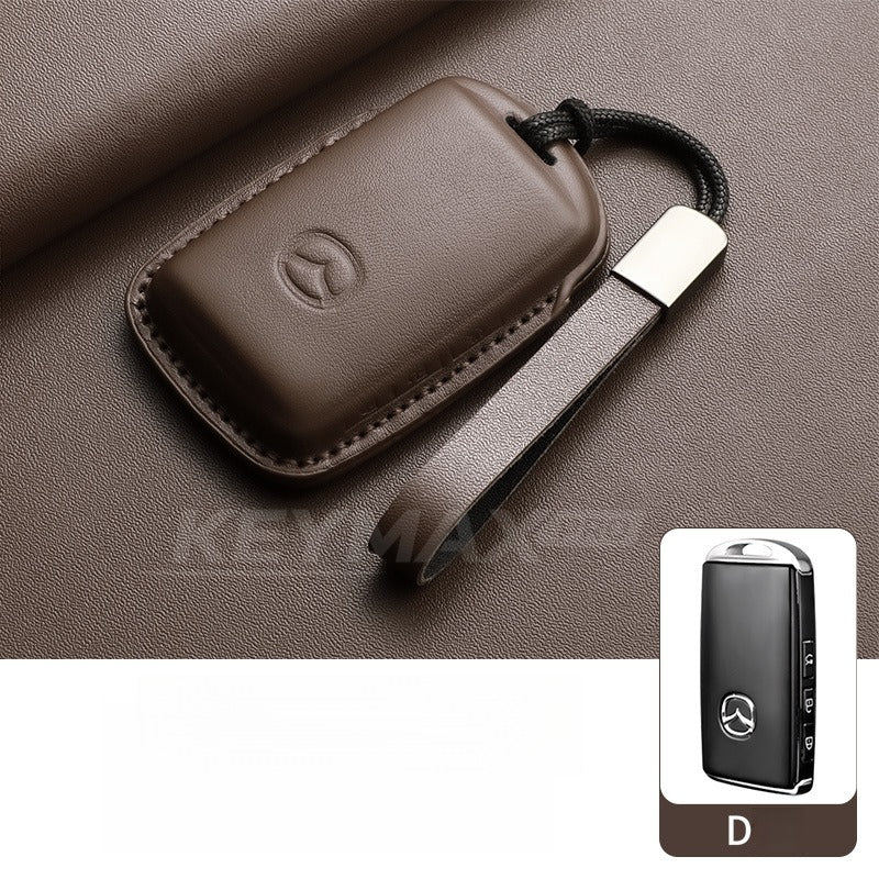 Mazda CX-5 CX-50 Mazda3 Leather Key Case（#MA344）