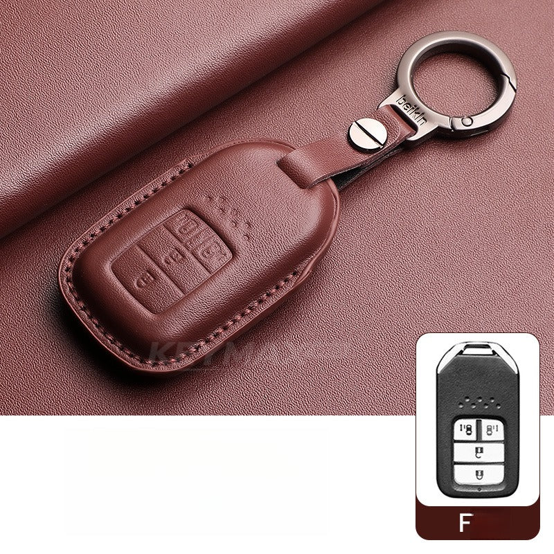 Honda Accord Civic Vezel Leather Key Case（#HO346）