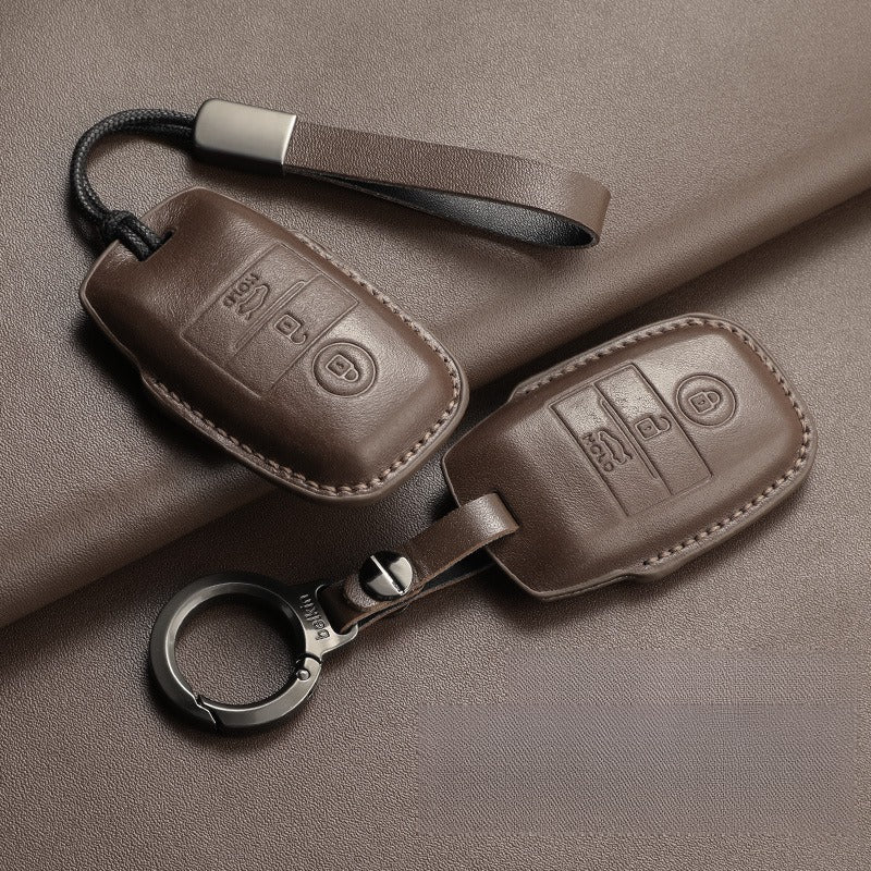 Kia K3 K5 Sportage Sorento Leather Key Case（#KA347）