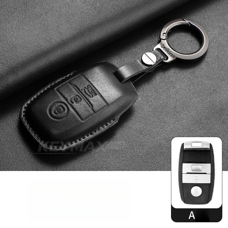 Kia K3 K5 Sportage Sorento Leather Key Case（#KA347）
