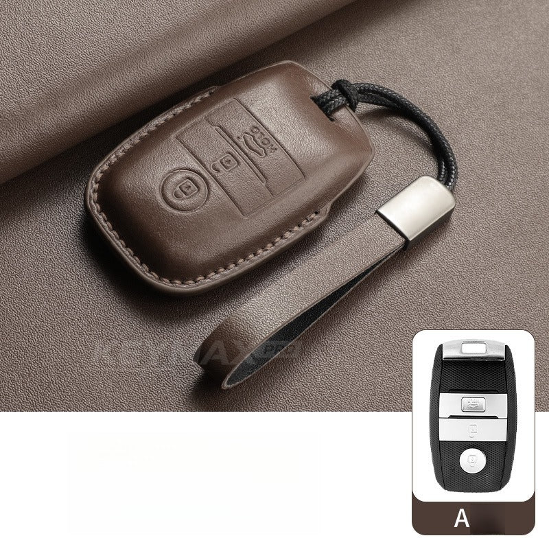 Kia K3 K5 Sportage Sorento Leather Key Case（#KA347）