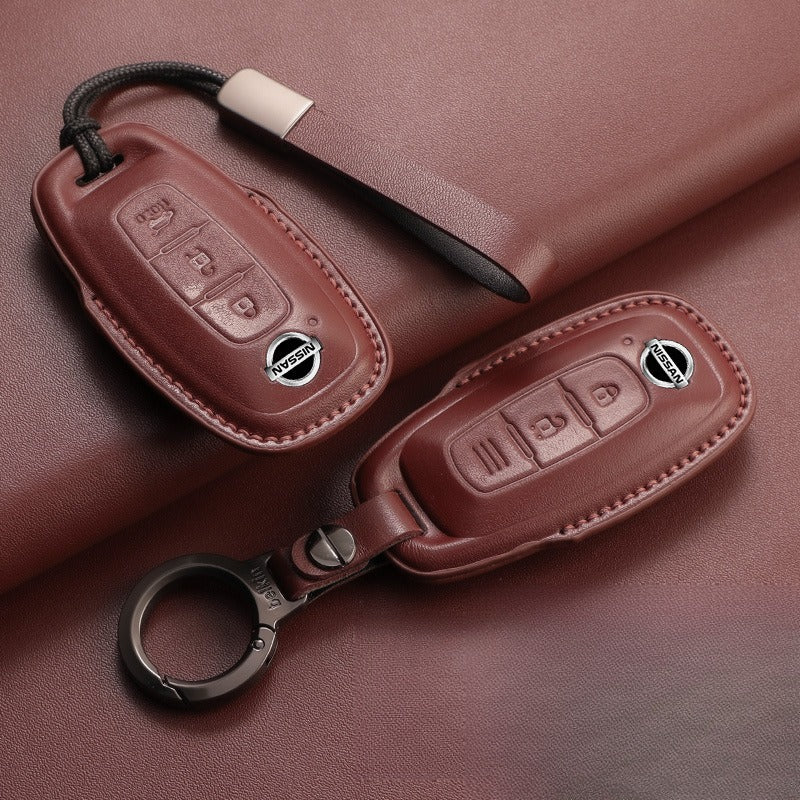 Nissan Altima Sylphy X-Trail Leather Key Case（#NI350）