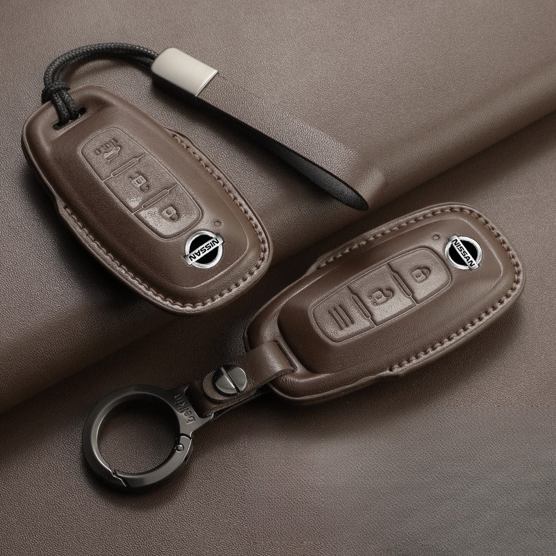 Nissan Altima Sylphy X-Trail Leather Key Case（#NI350）
