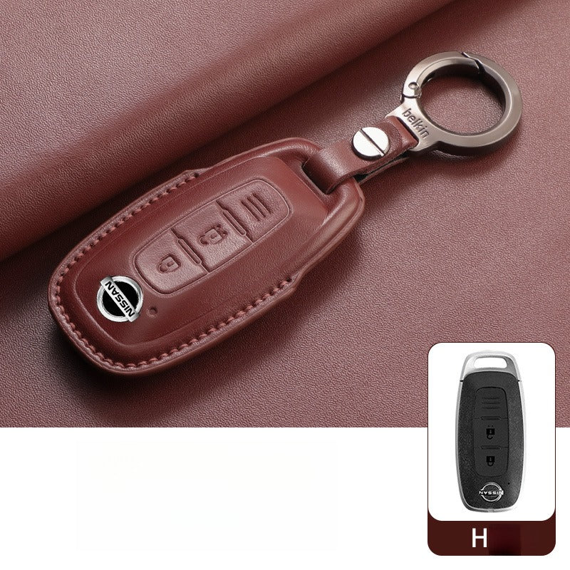 Nissan Altima Sylphy X-Trail Leather Key Case（#NI350）