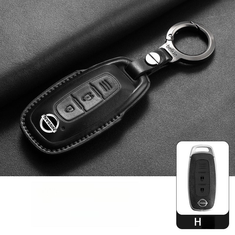 Nissan Altima Sylphy X-Trail Leather Key Case（#NI350）