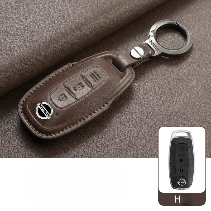 Nissan Altima Sylphy X-Trail Leather Key Case（#NI350）