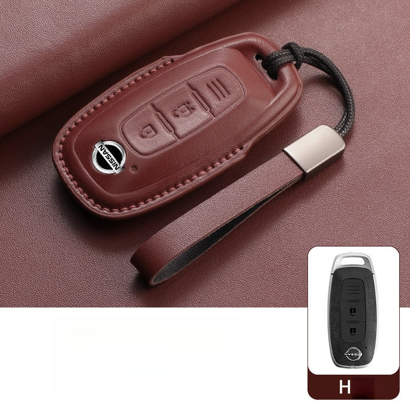 Nissan Altima Sylphy X-Trail Leather Key Case（#NI350）