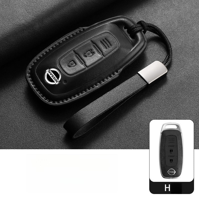 Nissan Altima Sylphy X-Trail Leather Key Case（#NI350）
