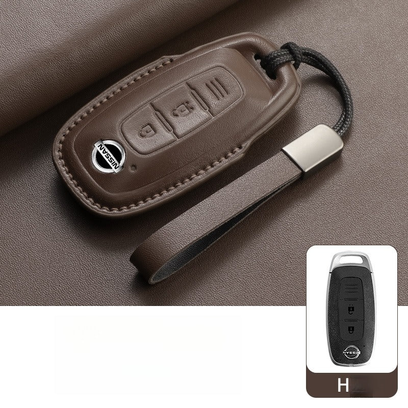 Nissan Altima Sylphy X-Trail Leather Key Case（#NI350）