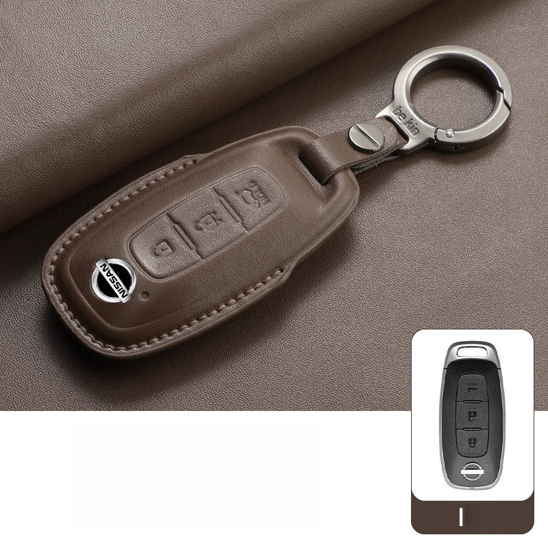 Nissan Altima Sylphy X-Trail Leather Key Case（#NI350）