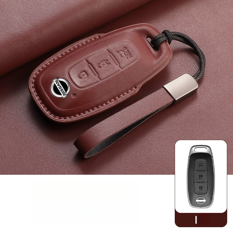 Nissan Altima Sylphy X-Trail Leather Key Case（#NI350）