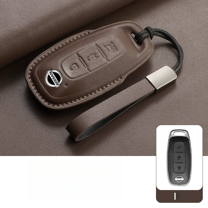 Nissan Altima Sylphy X-Trail Leather Key Case（#NI350）
