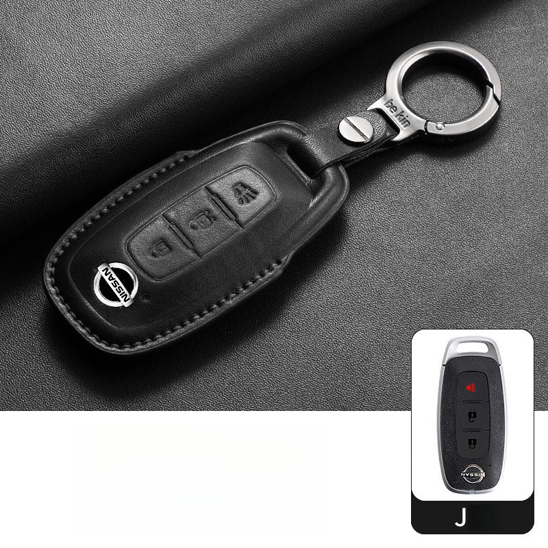 Nissan Altima Sylphy X-Trail Leather Key Case（#NI350）