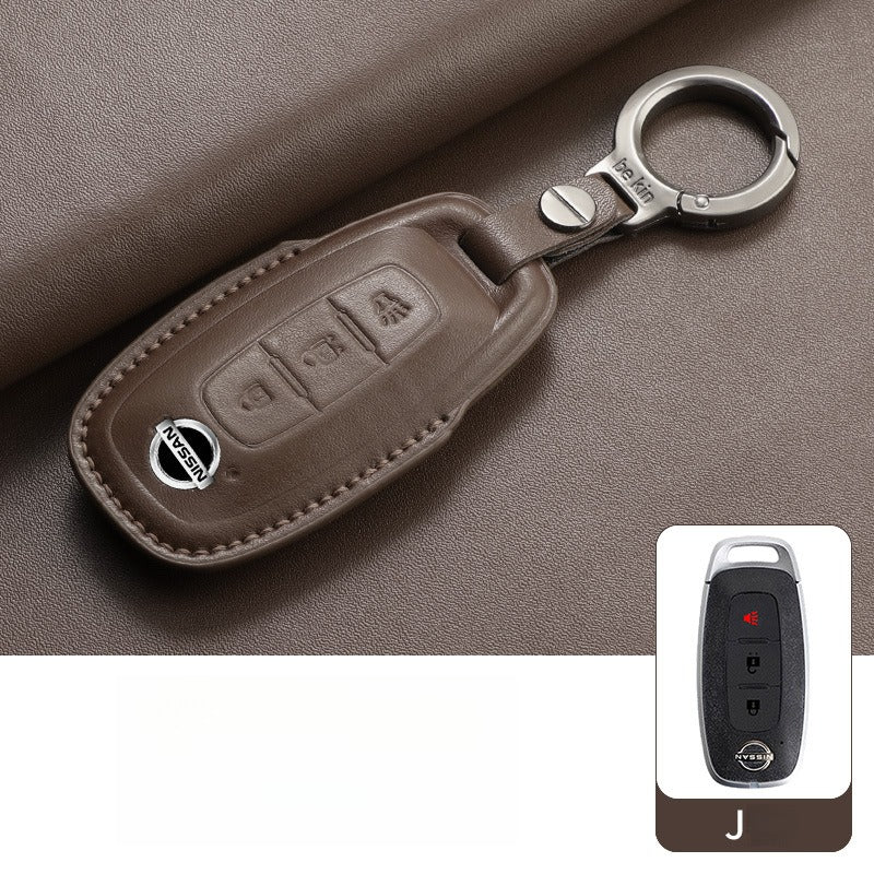 Nissan Altima Sylphy X-Trail Leather Key Case（#NI350）
