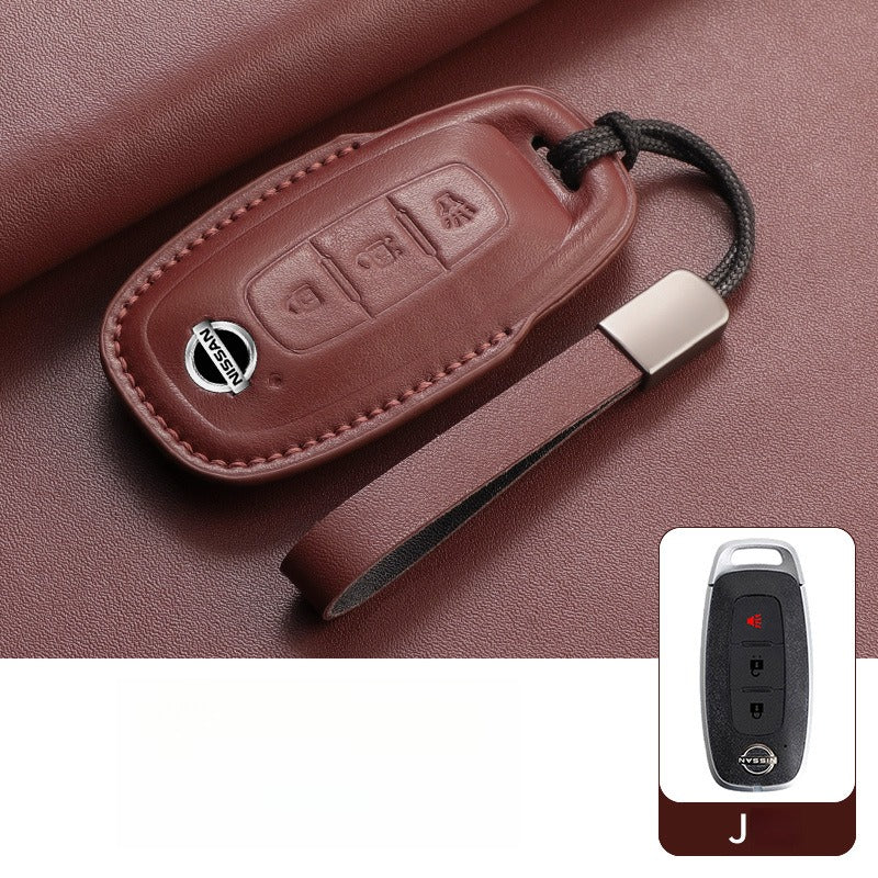 Nissan Altima Sylphy X-Trail Leather Key Case（#NI350）