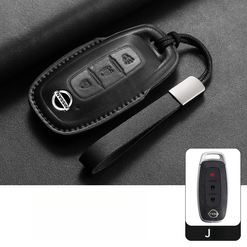 Nissan Altima Sylphy X-Trail Leather Key Case（#NI350）