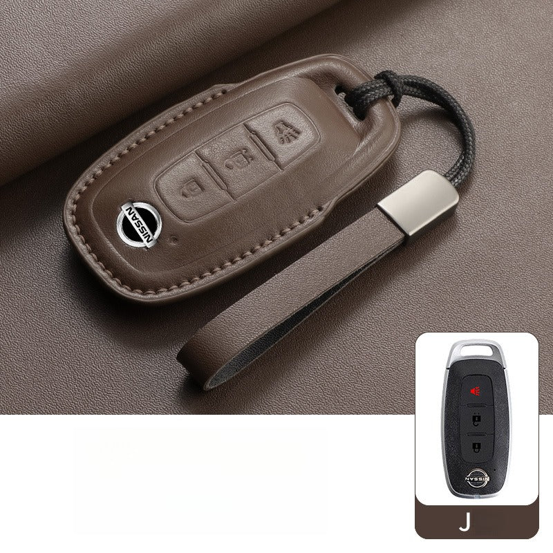 Nissan Altima Sylphy X-Trail Leather Key Case（#NI350）