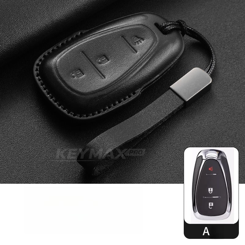 Chevrolet Malibu Cruze Tracker Leather Key Case(#CH352)