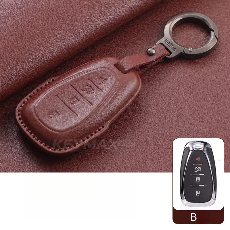 Chevrolet Malibu Cruze Tracker Leather Key Case(#CH352)