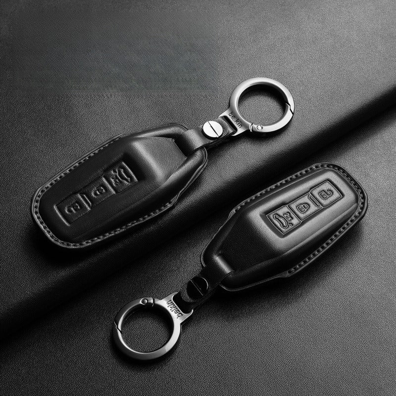 Audi A5L Q5L Handmade Leather Key Case(#AU358)