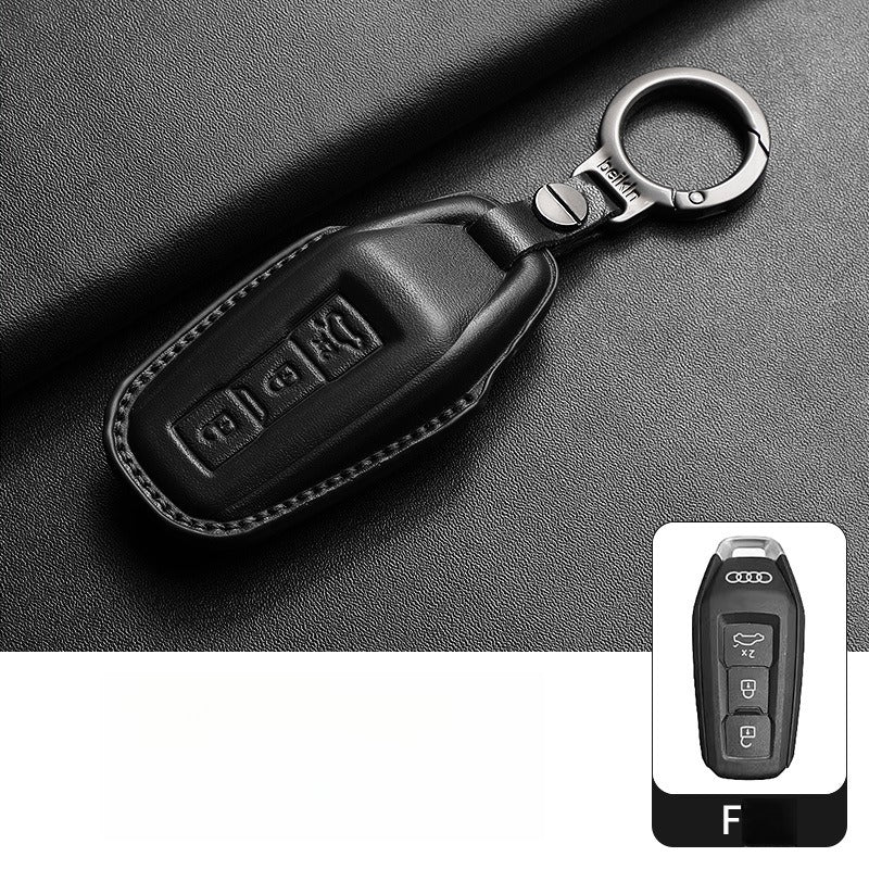 Audi A5L Q5L Handmade Leather Key Case(#AU358)